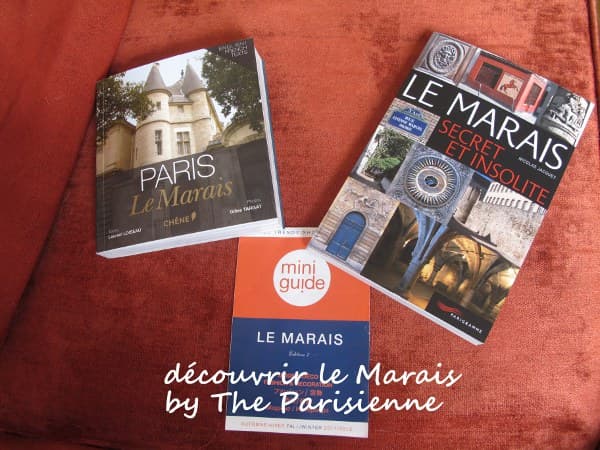 les livres sur Paris - découvrir le MARAIS !