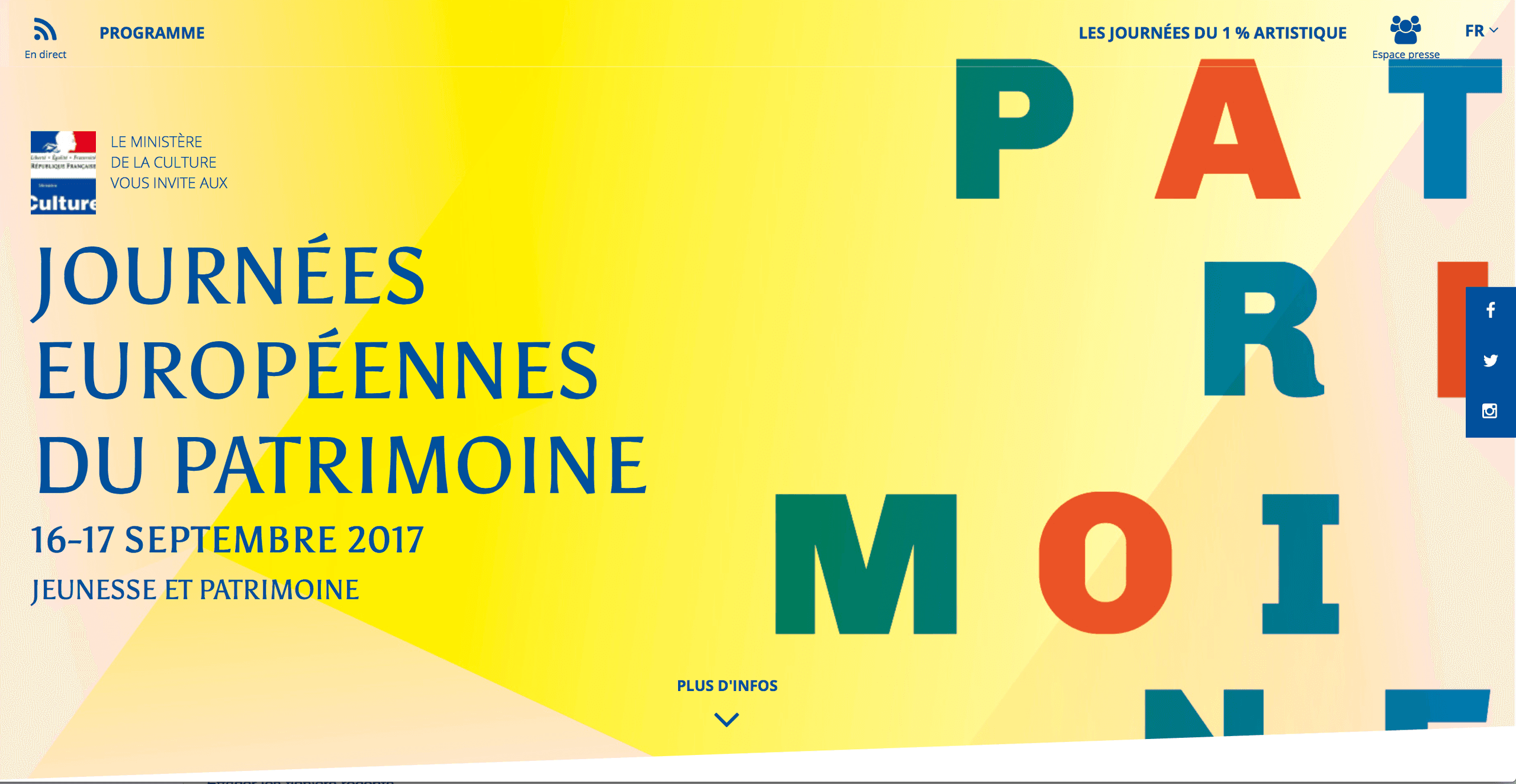 Journées du patrimoine 2017 - êtes vous prêts ?