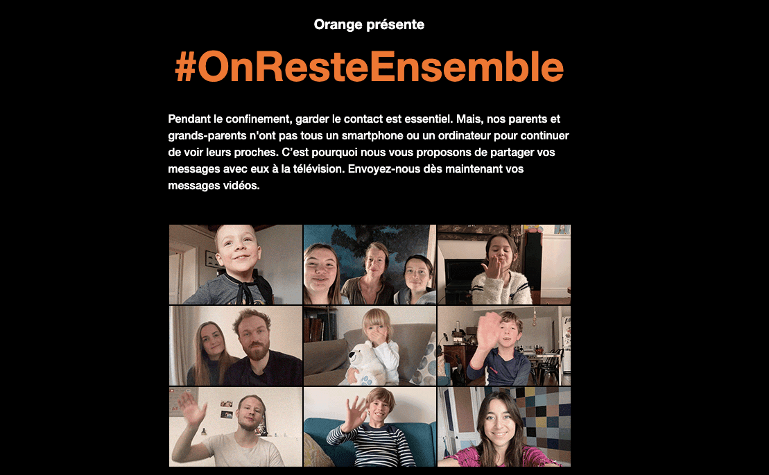 Jour 36 - message télévisé #onrestensemble