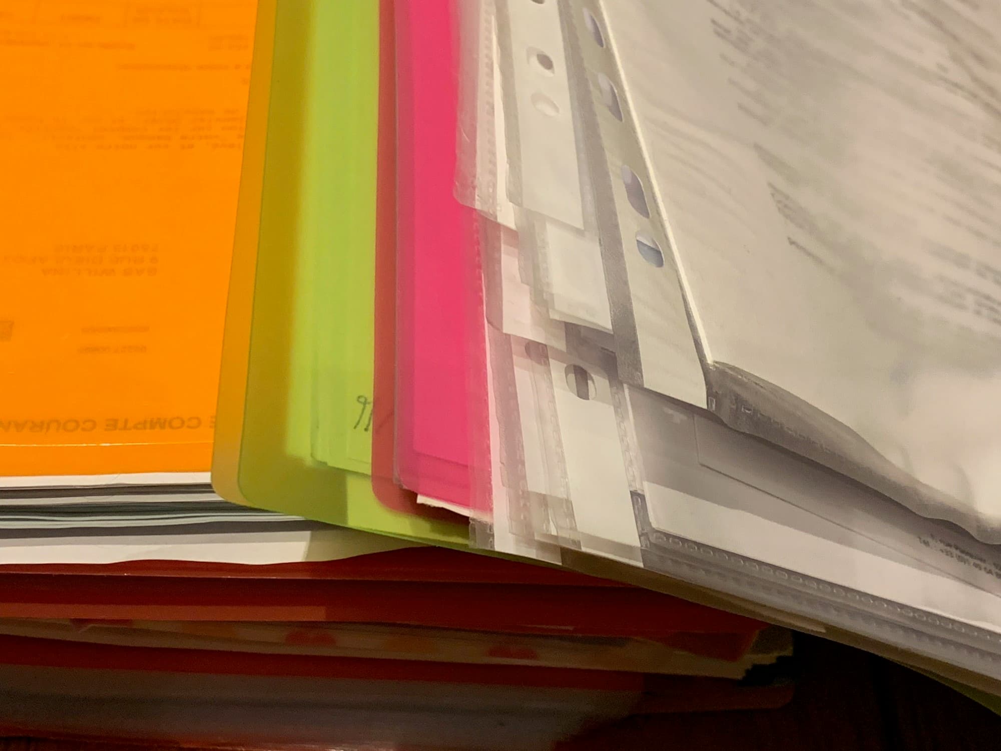 Jour 44 - j'attaque les papiers