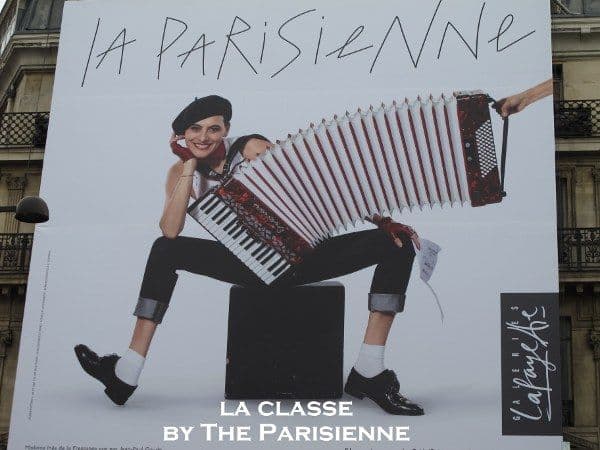 La parisienne - Ines de la Fressange aux Galeries la Fayette