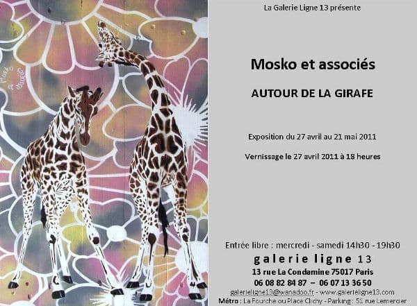 Mosko repeint la girafe !