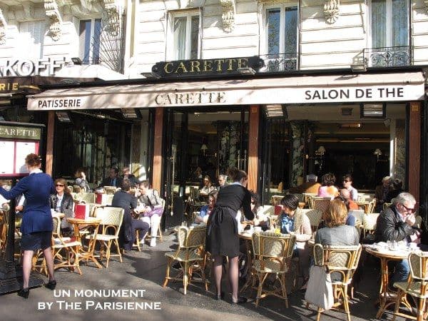 Carette - un salon de thé historique !
