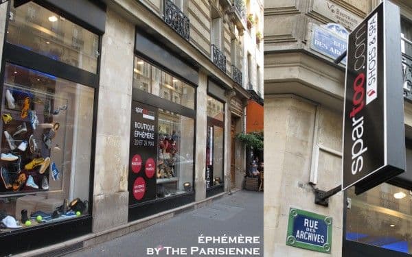 boutique éphémère - Spartoo