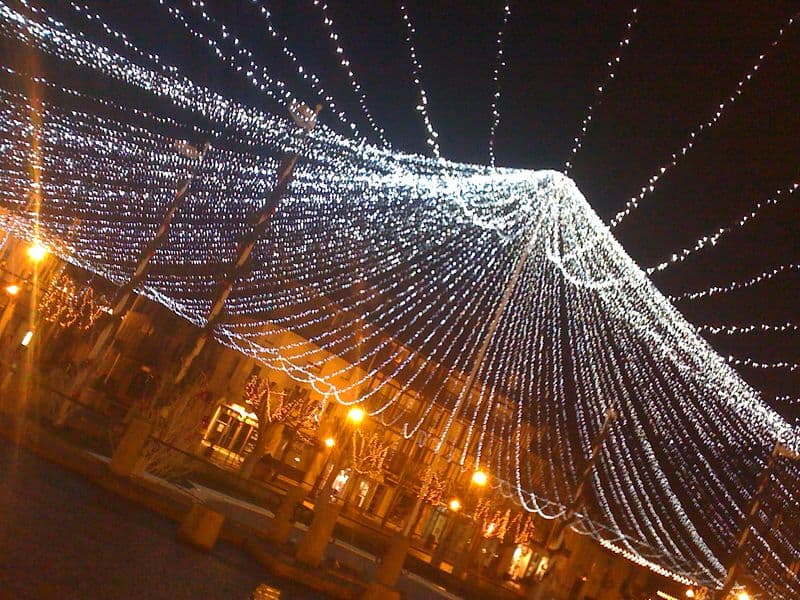 Photos d'illuminations de Noël - du XXIème arrondissement de PARIS !