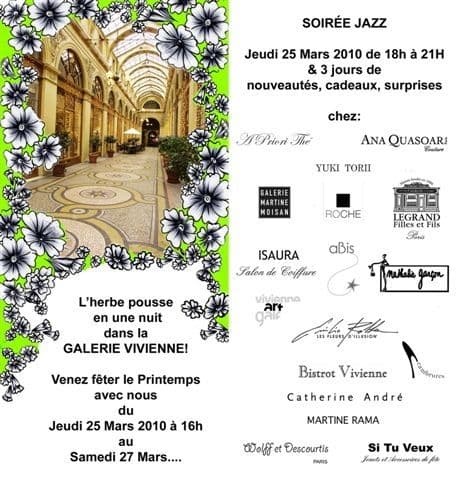 A bis - une nouvelle occasion de vous y rendre et de vous faire plaisir !