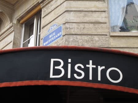 le bistrot parisien ....