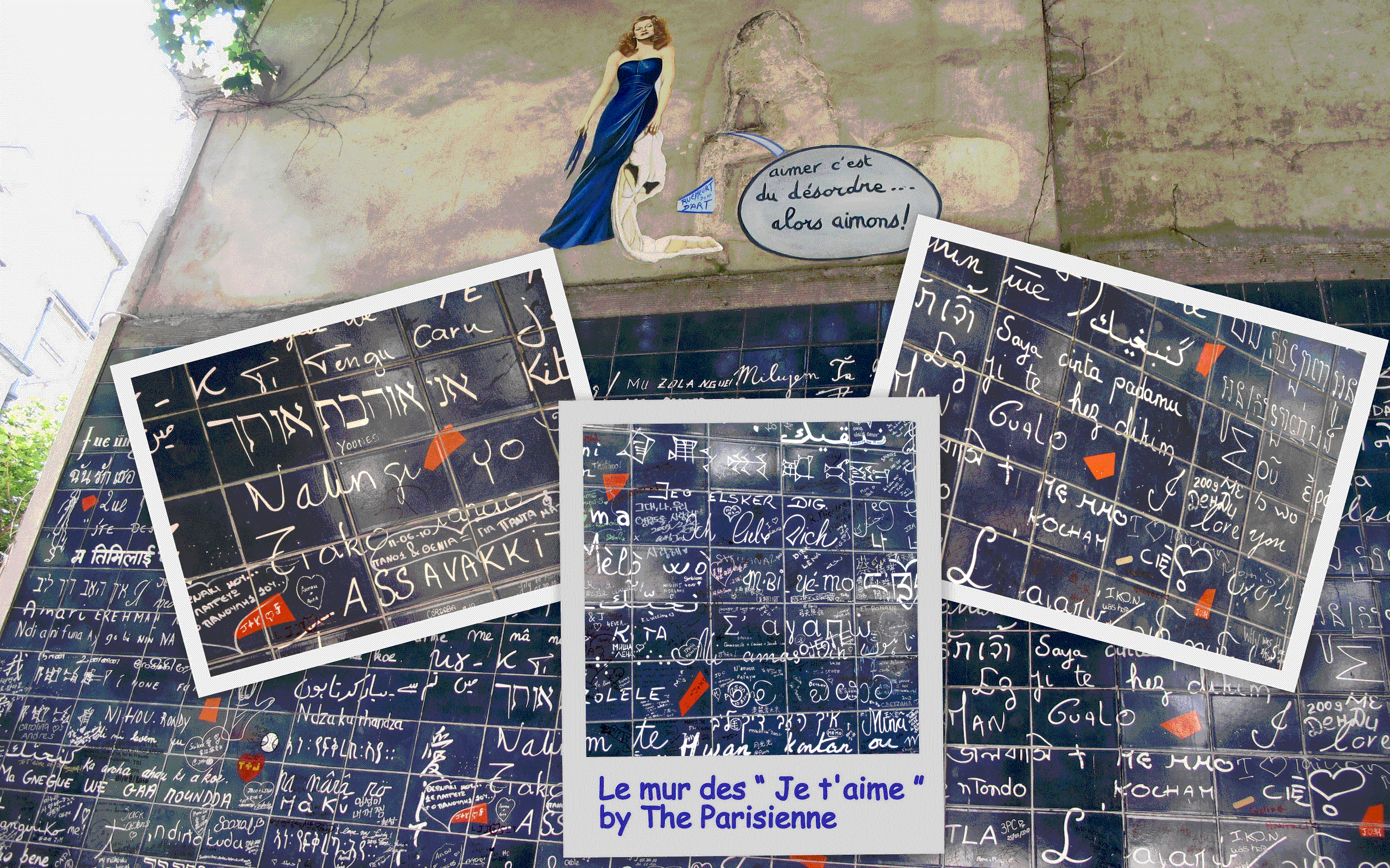 Be my love in Paris ... tout un programme !