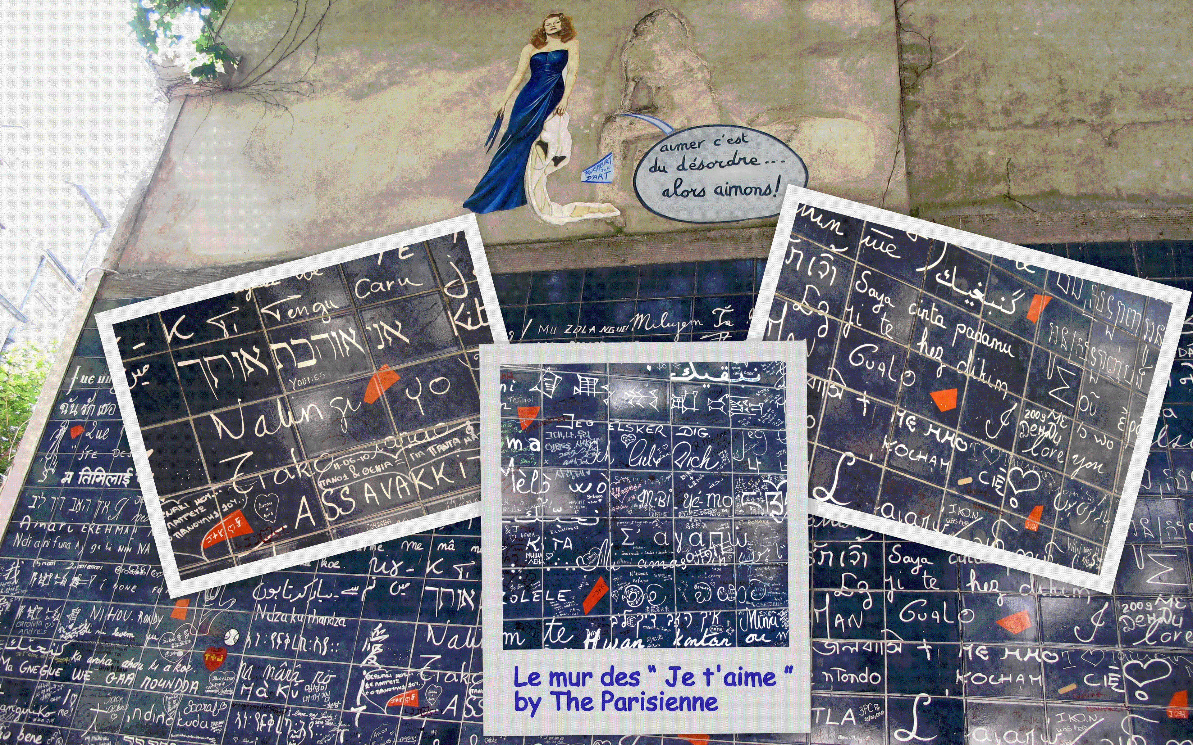 Be my love in Paris ... tout un programme !