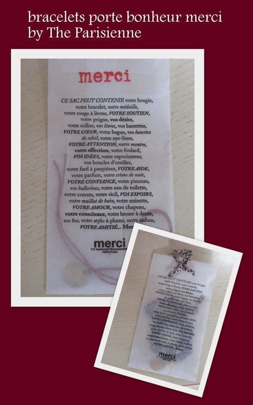 bracelets porte bonheur Merci ... les gagnantes !
