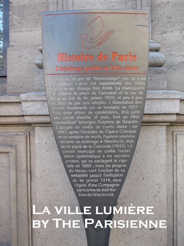 Paris , la ville Lumière
