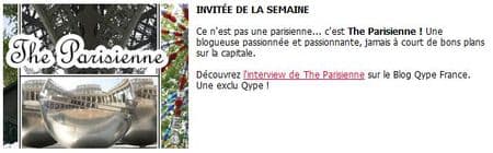 Qype interview The Parisienne !