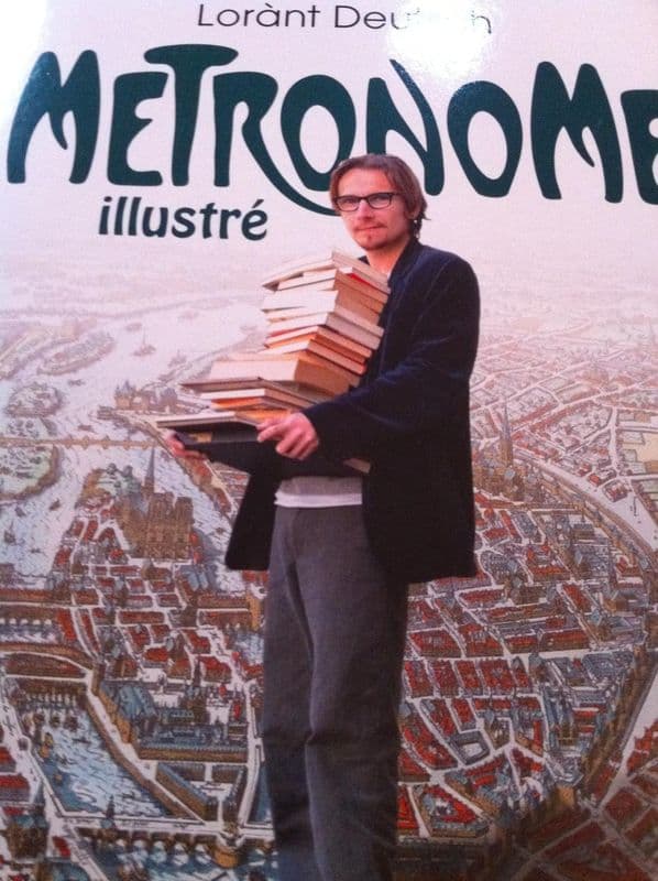 Metronome illustré - Lorànt Deutsch - The Parisienne crie au plagiat !
