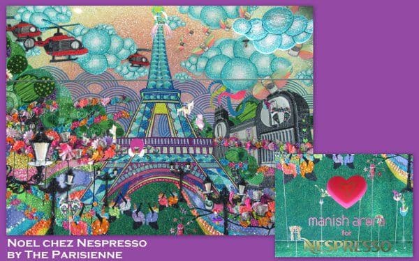 Manish Arora met de la couleur et de la joie chez Nespresso !