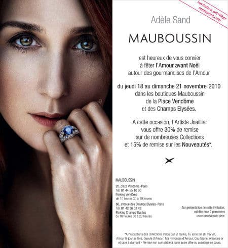 ventes privées - une fois n'est pas coutume !