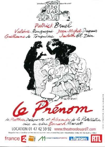 Le prénom - Patrick Bruel