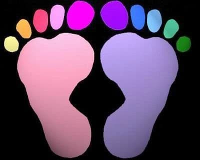 des pieds heureux .... ! Cadeau inside !