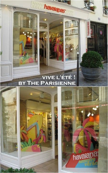 Havaianas ! Au coeur de Paris, et sur mesure !