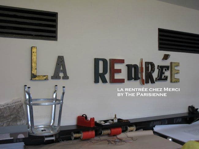 C'est la rentrée chez Merci ?