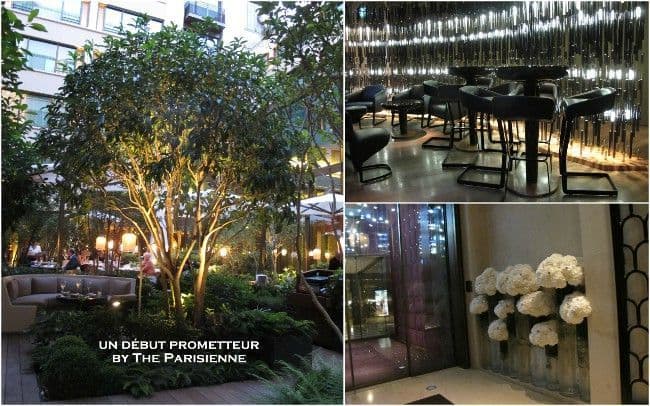 Mandarin Oriental PARIS - Restaurant Camélia et Bar 8 : le jour et la nuit !