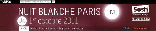 Ce soir , c'est la Nuit Blanche ! #NB11