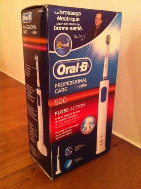 des dents étincelantes ! Vous avez gagné la brosse Oral B !