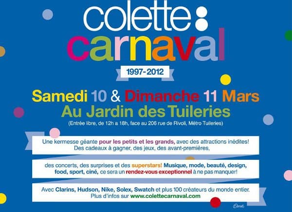 Et ce weekend, vous faites quoi ? Colette fête ses 15 ans !