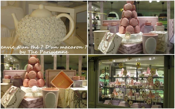 à Paris, j'aime ... Quand Ladurée m'invitent à prendre un thé