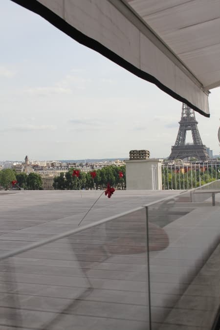 instant de beauté Lancôme - et vue spectaculaire sur Paris !