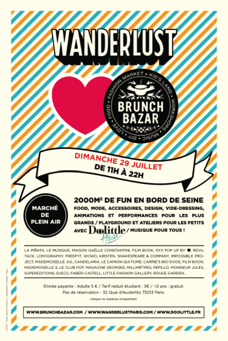 Ce weekend, vous faites quoi? Wanderlust ou cinéma en plein air ?