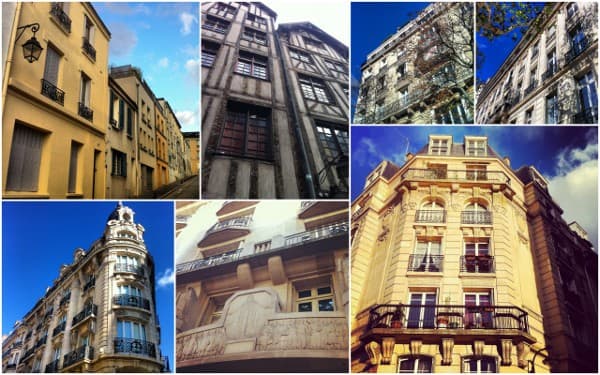 à Paris, j'aime ... Les façades