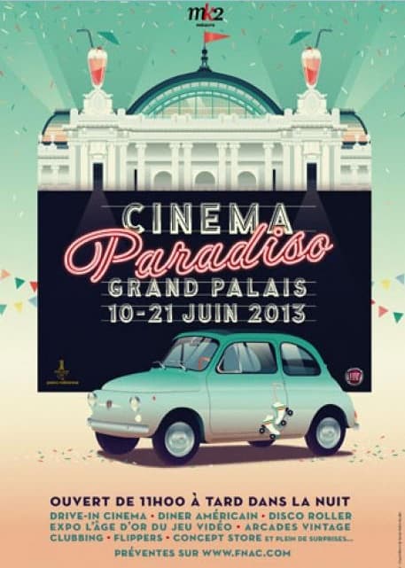 évènement cinéma Paradiso au Grand Palais