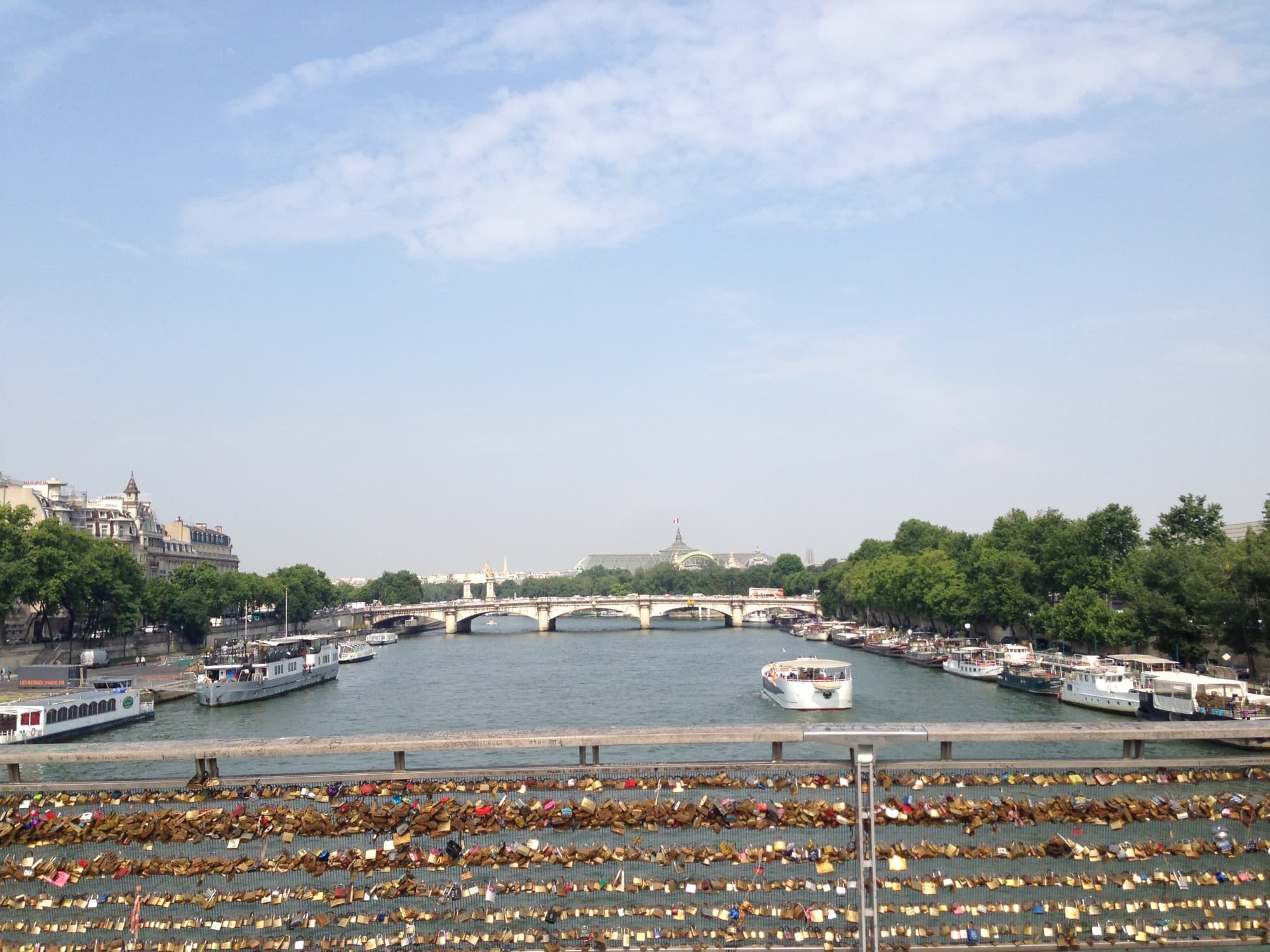 cadenas ponts de Paris