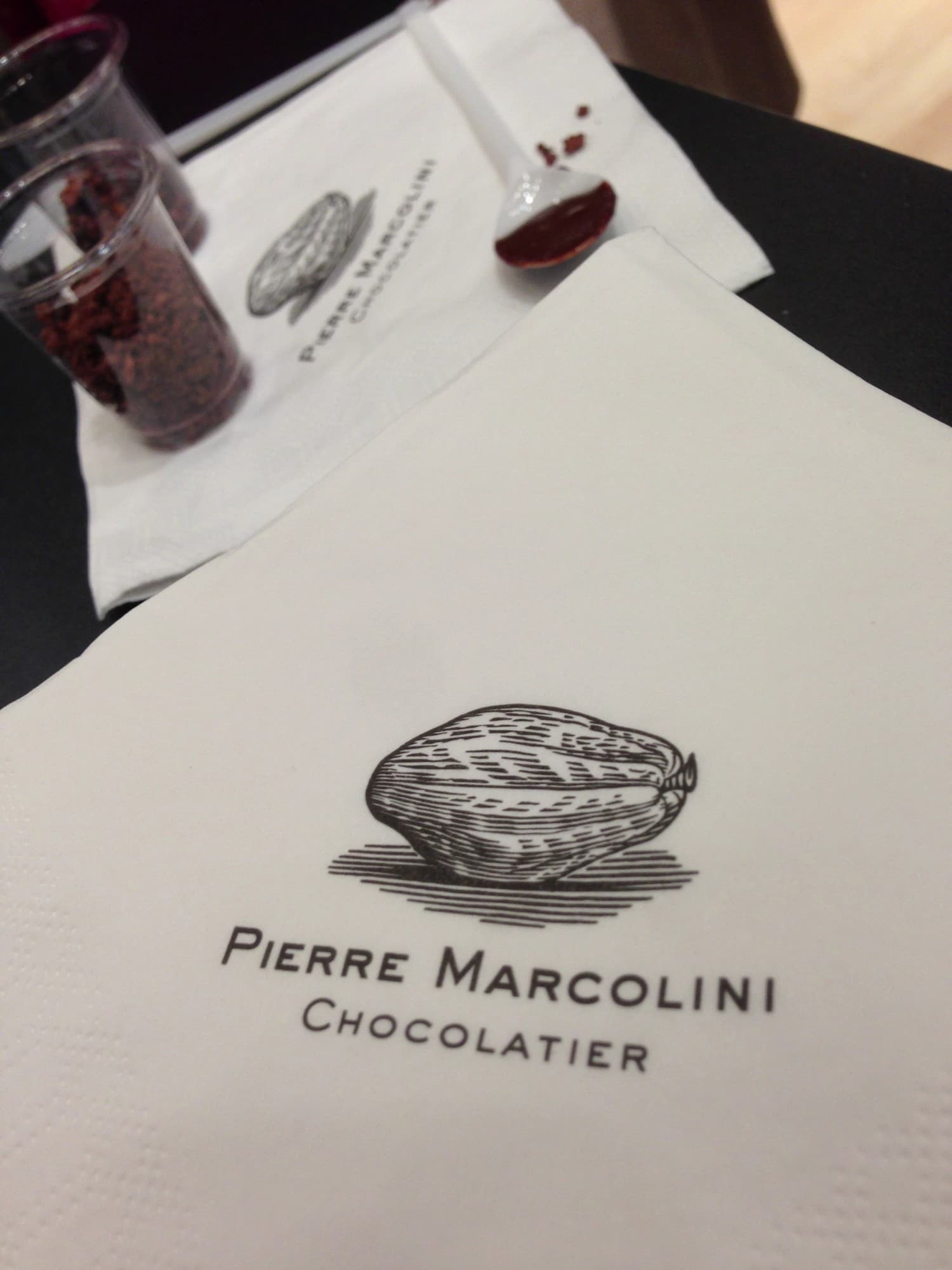 Marcolini et la chocolaterie !