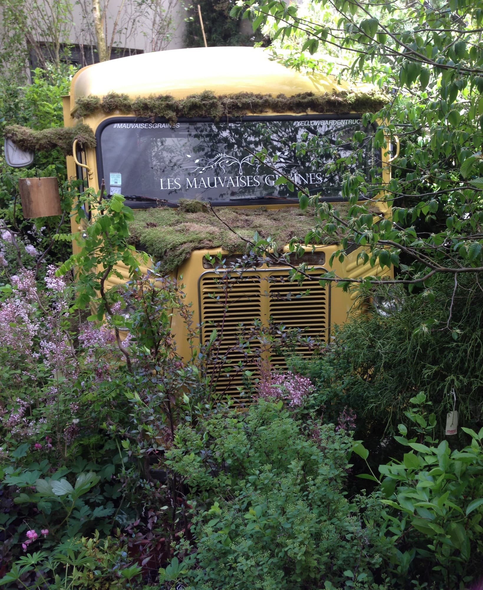 Le #vineinparis du dimanche : Merci dans la verdure