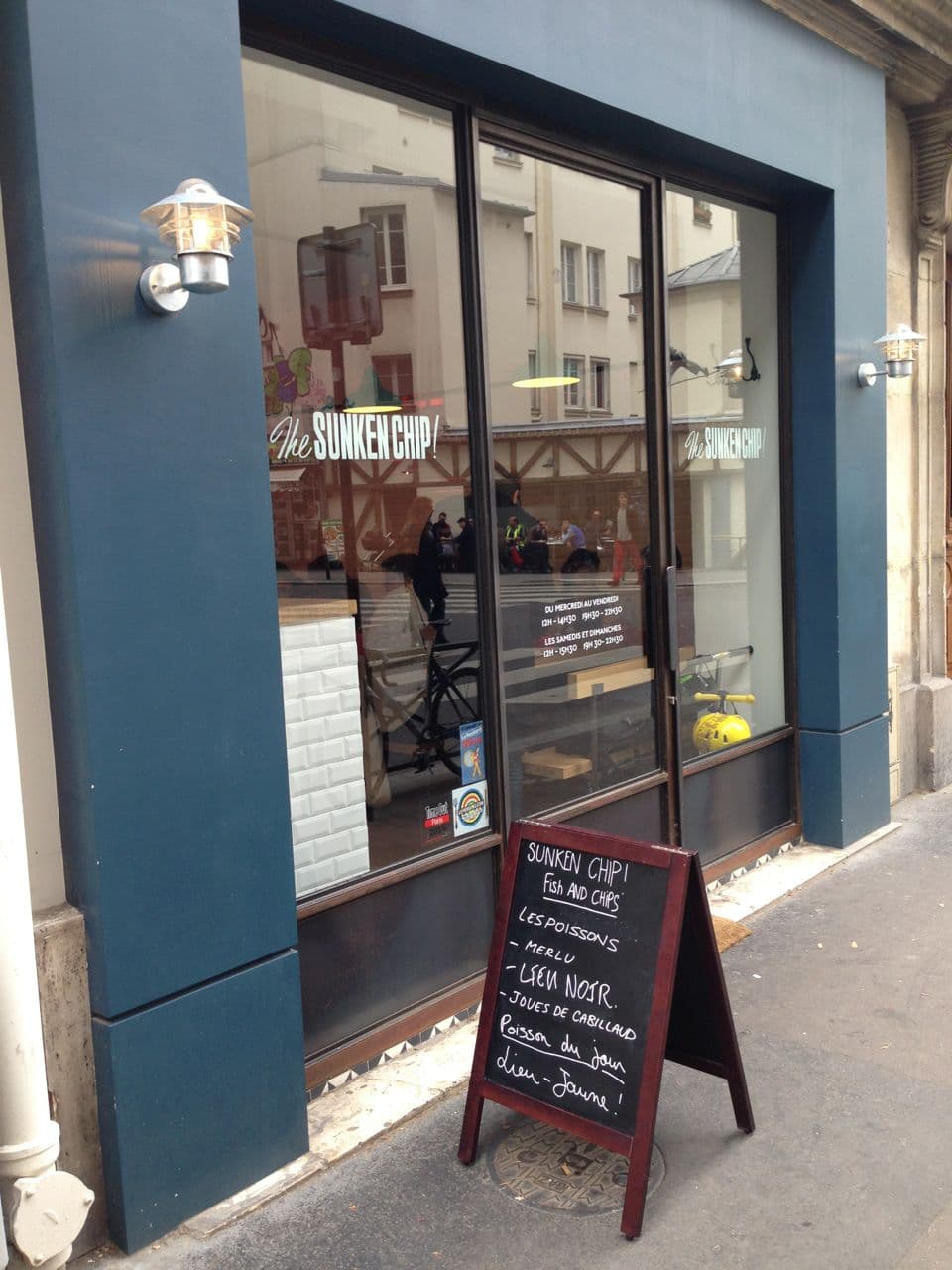 the Sunken Chip - Fish & Chips à Paris
