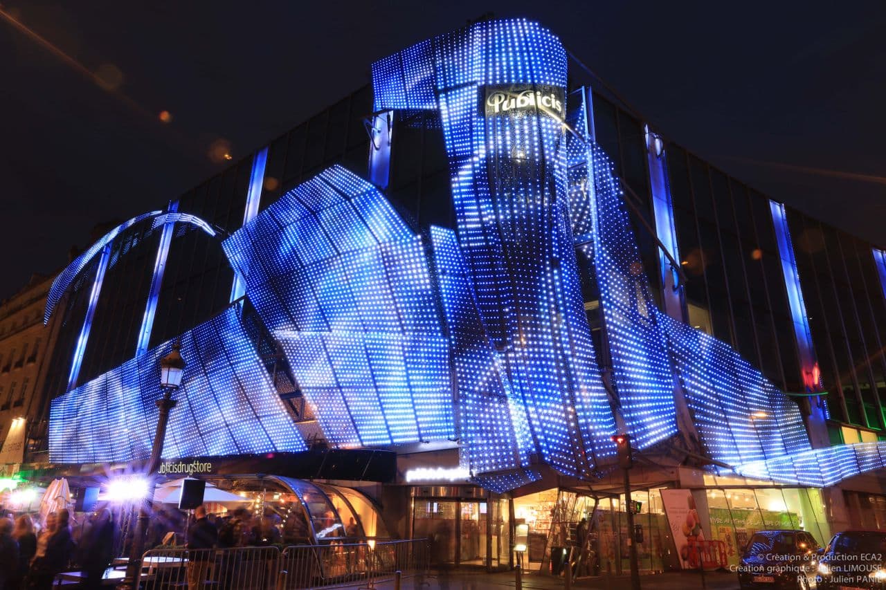 Publicis se pare de couleurs #publicisillumination