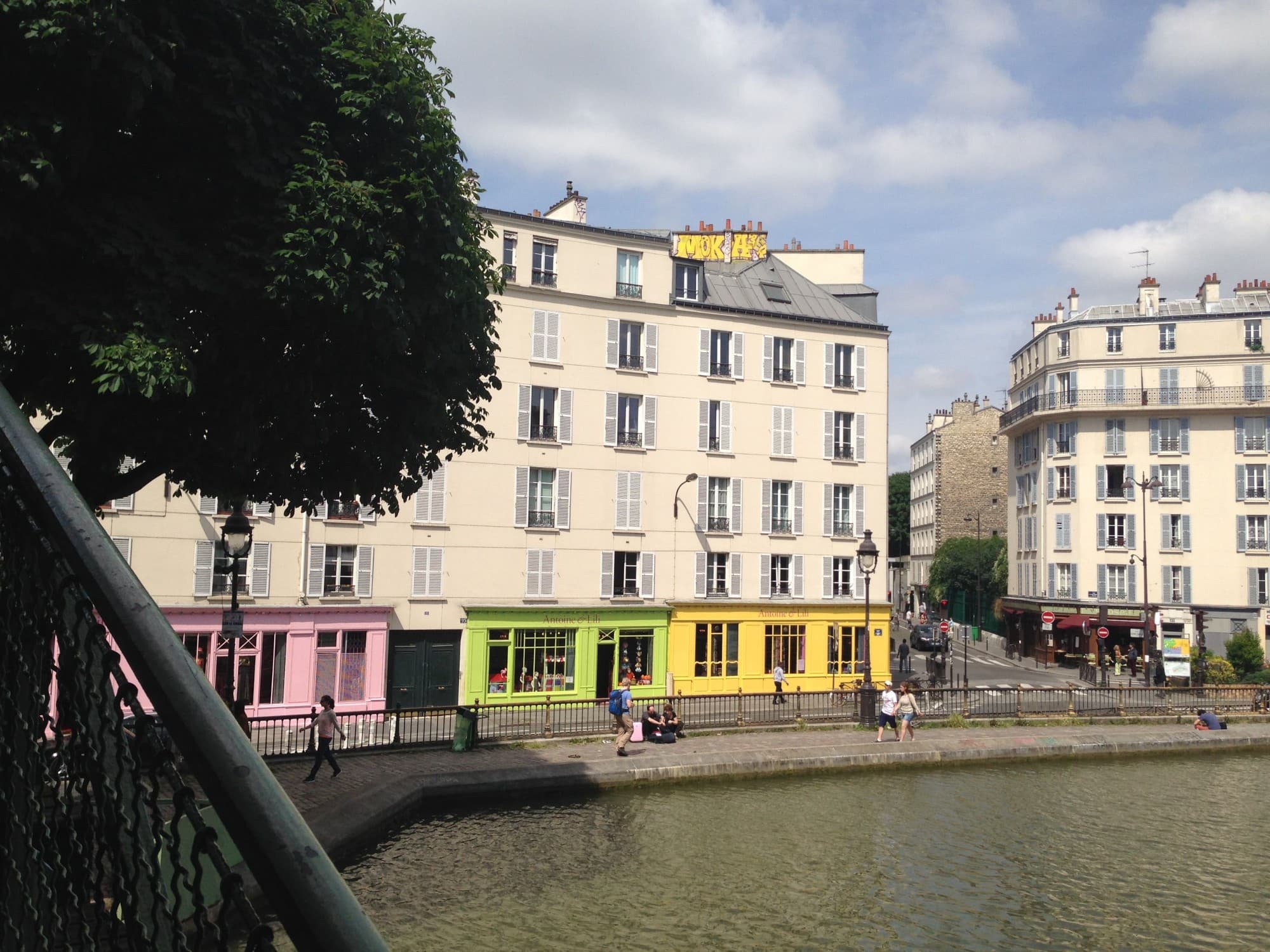 Le #vineinparis du dimanche - du côté du canal