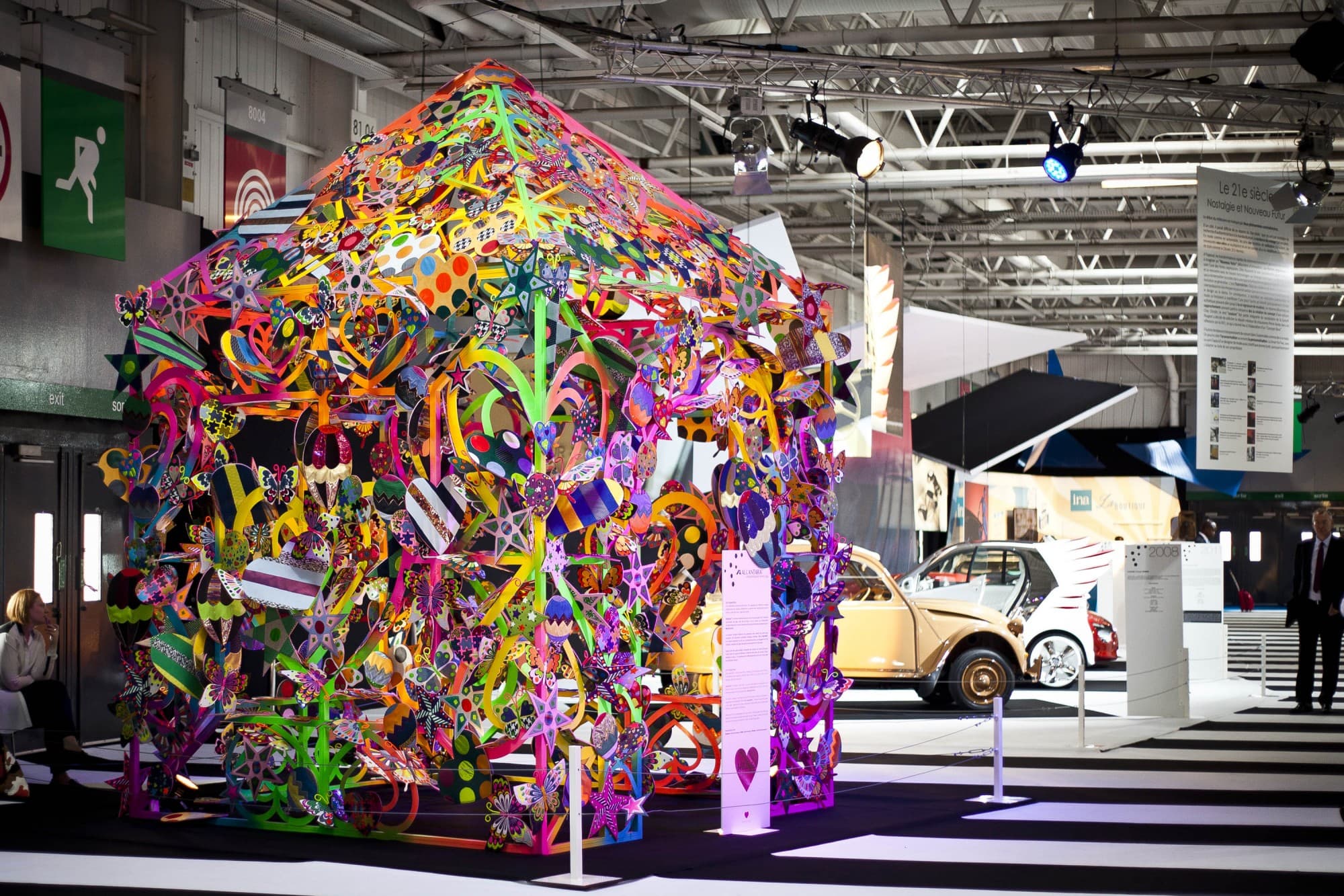 Manish Arora pour Alcantara - Mondial de l'automobile