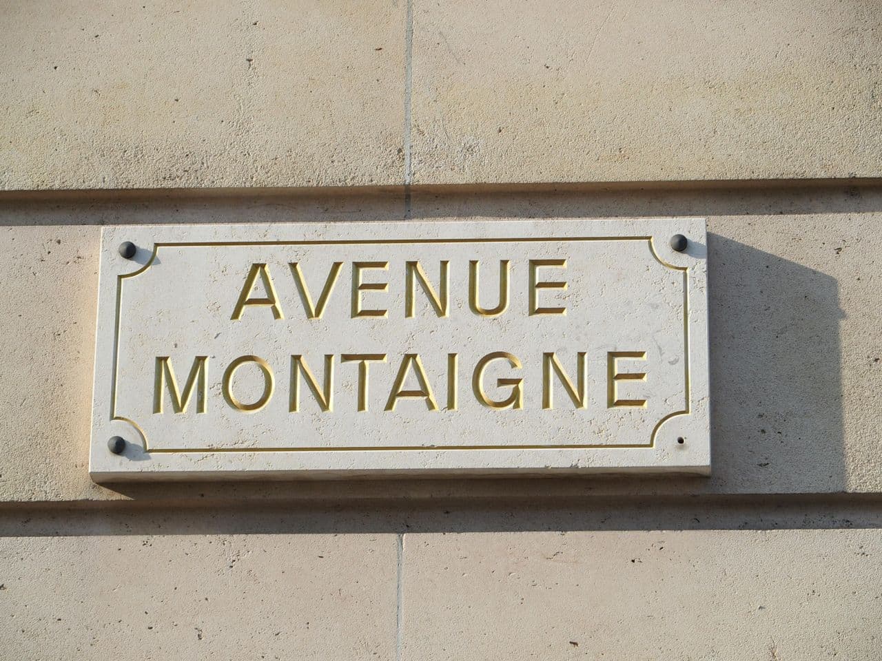 Promenade Avenue Montaigne
