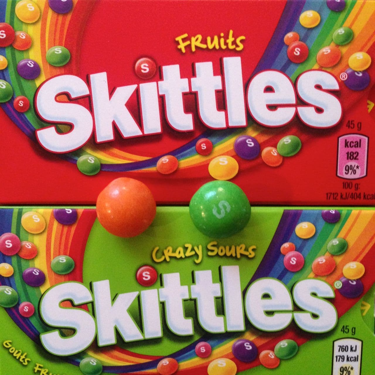 Skittles - la guerre des couleurs #Skittlesbattle