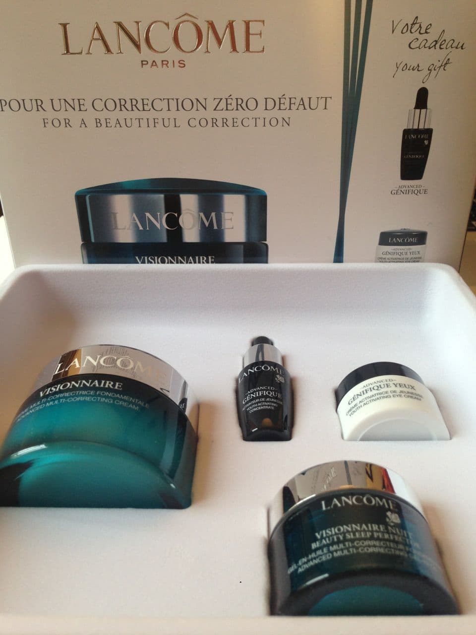 Lancôme Visionnaire- coffret beauté !