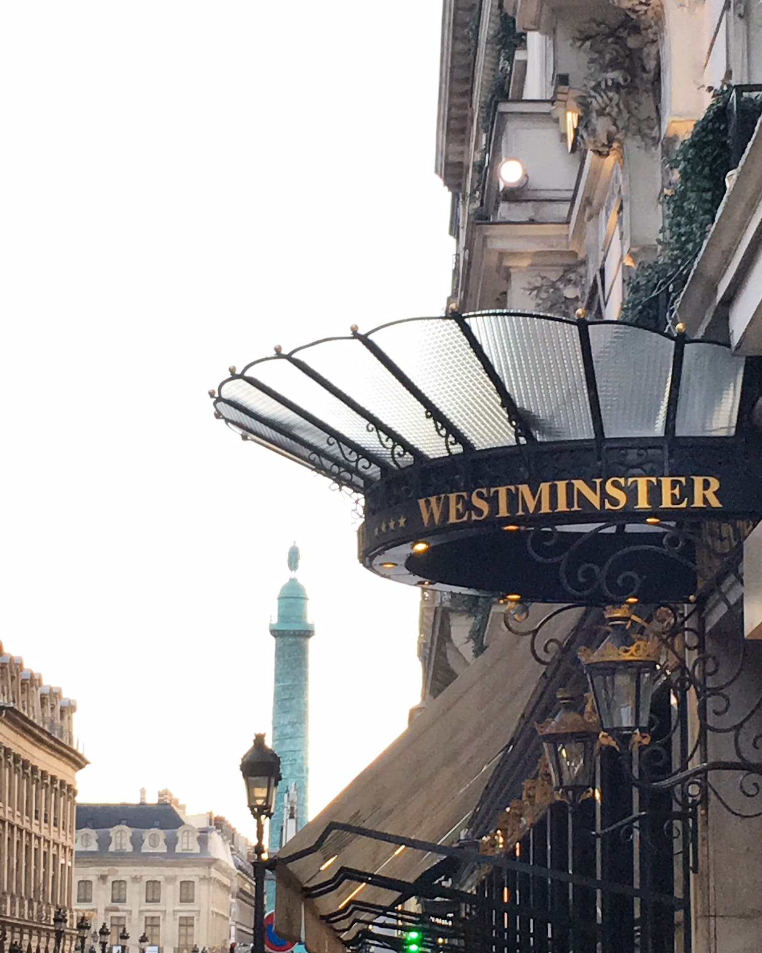 Cocktail signature au Westminster