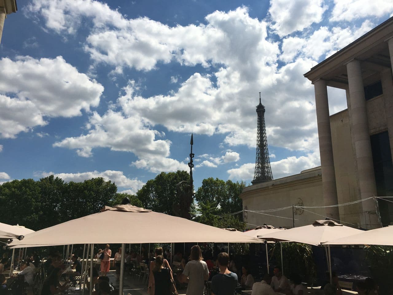 Paris en août - idée 2 : terrasses de musée