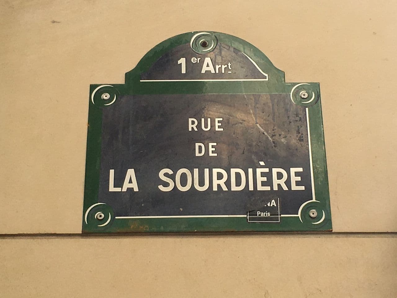A la découverte de la rue de la Sourdière