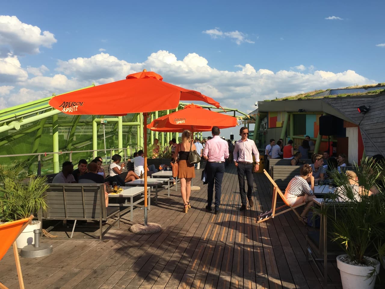 Apérol Spritz - café OZ rooftop