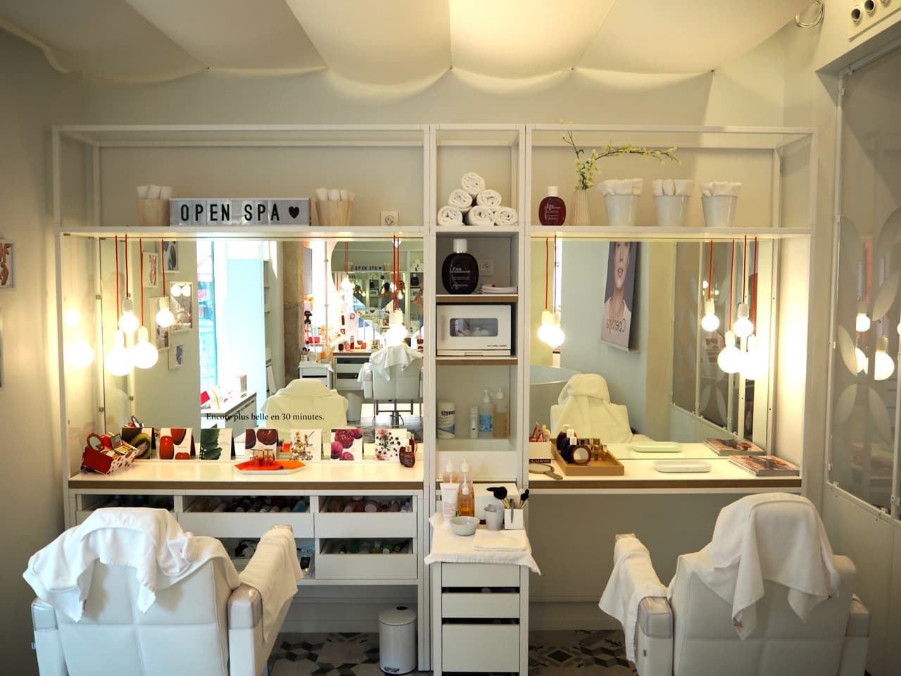 Open Spa Clarins - une bulle de plaisir