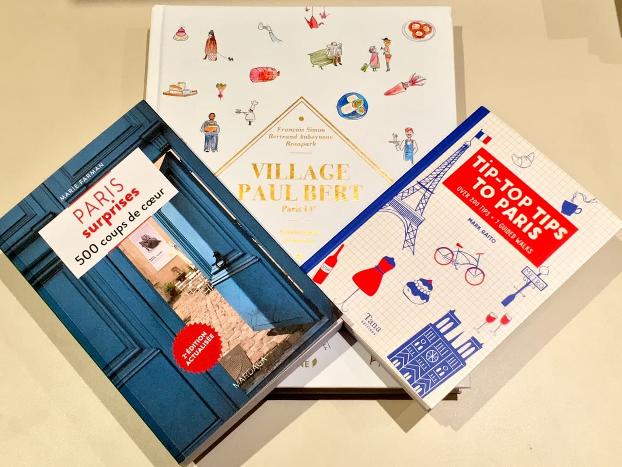 Redécouvrir Paris en trois livres