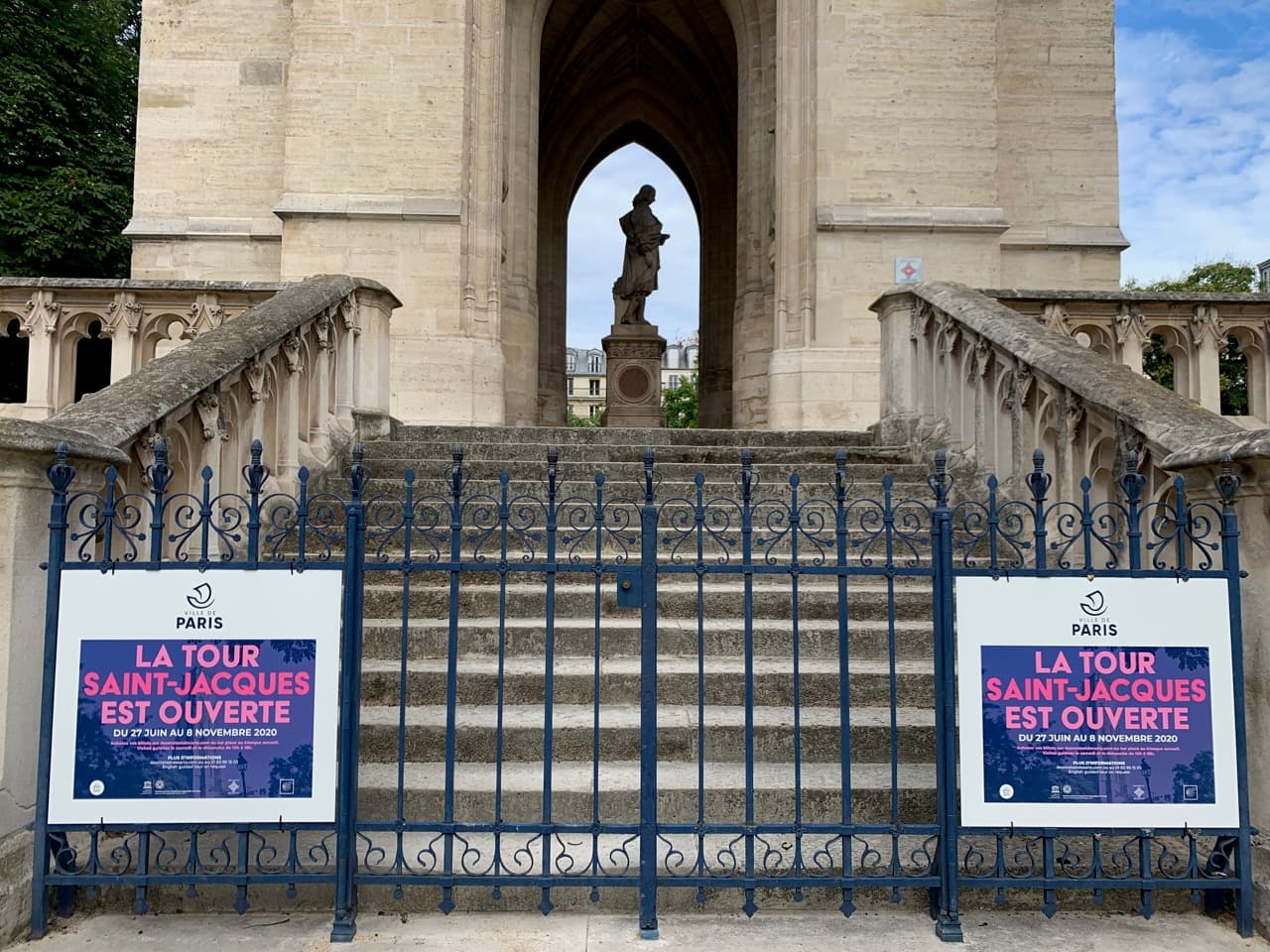 Tour Saint-Jacques - la plus belle vue de Paris