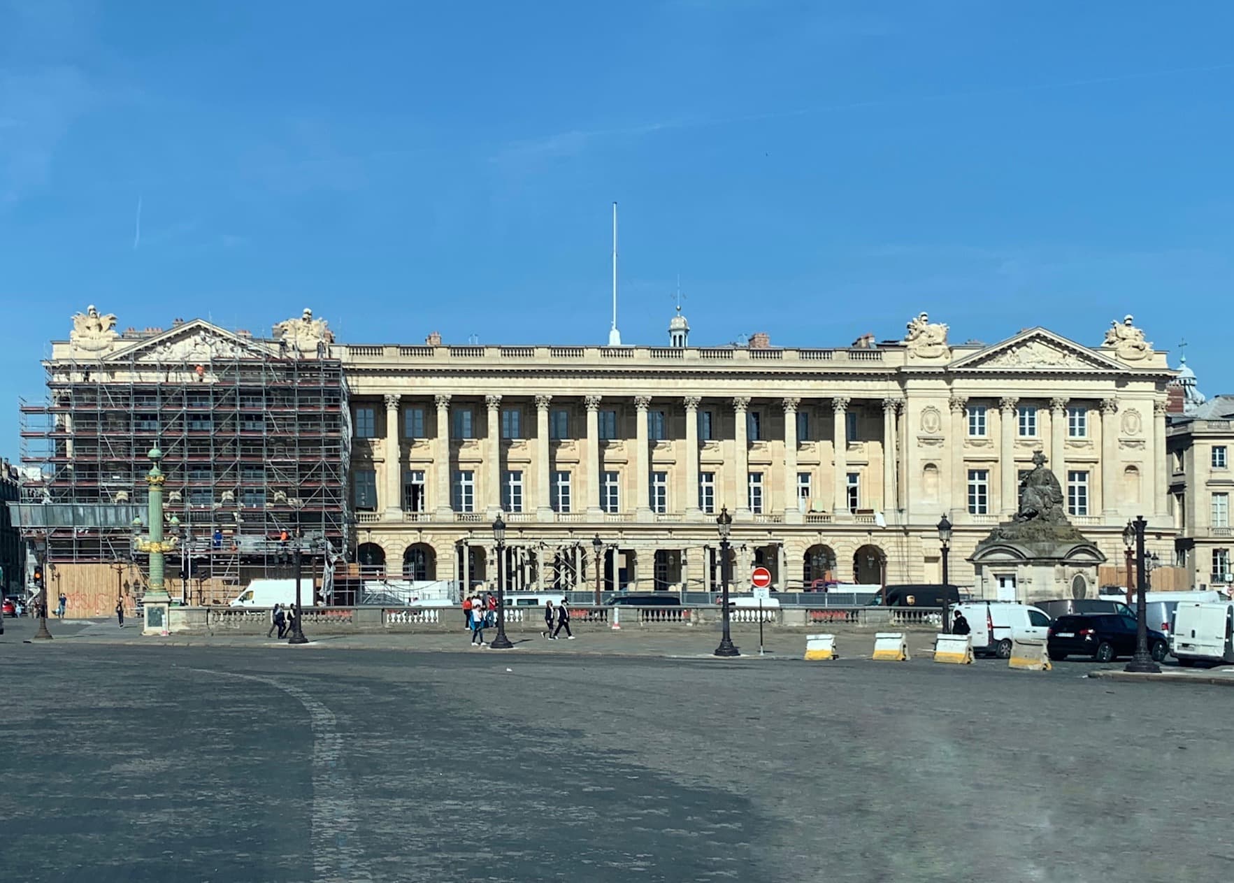L'Hôtel de la Marine - réunion de chantier